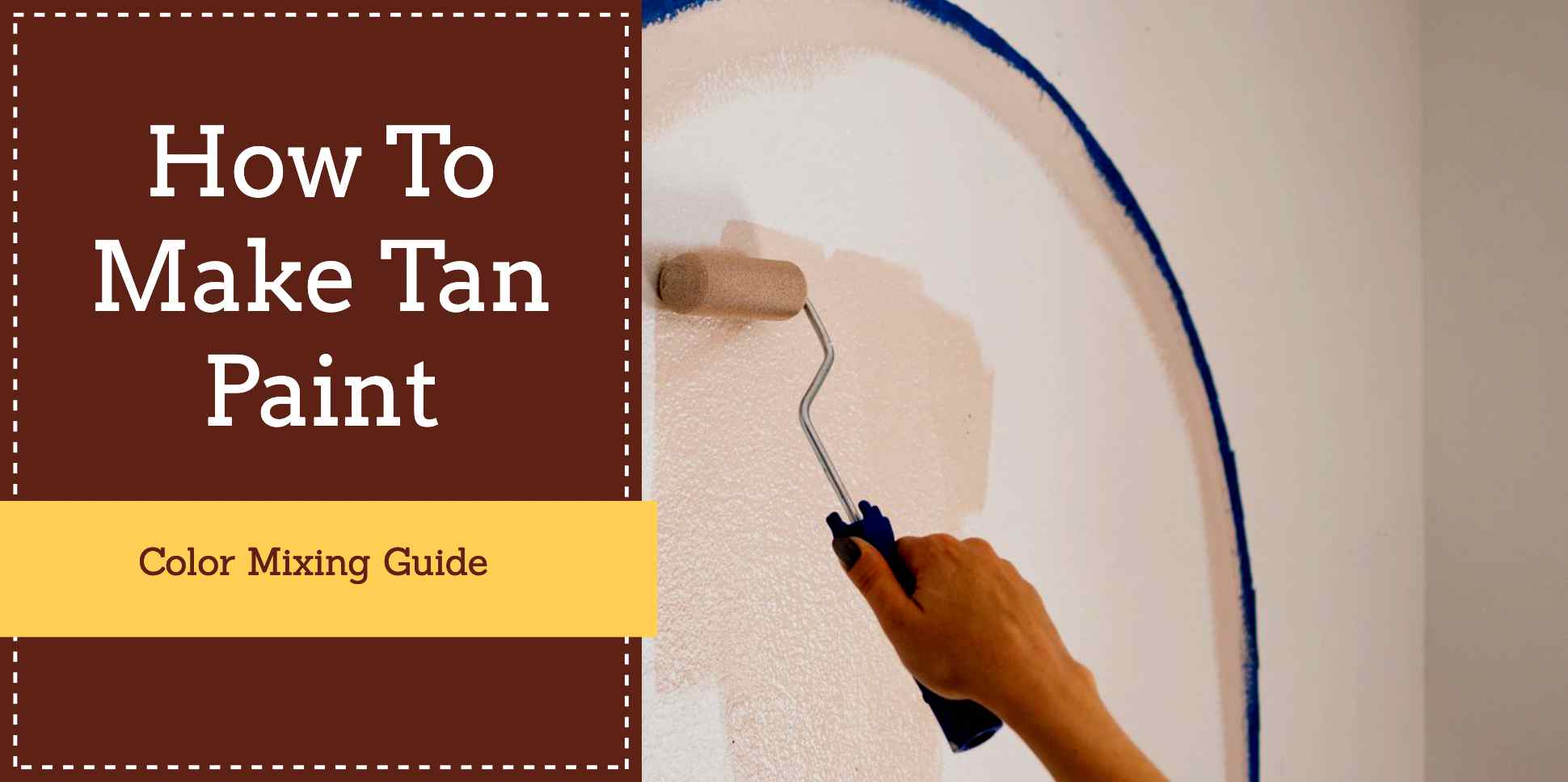 How to make Tan Paint