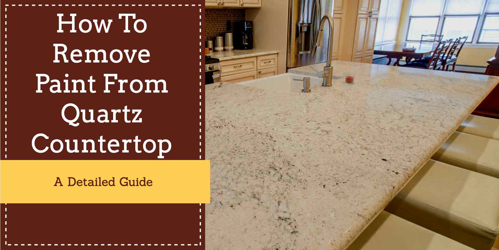 How To Remove Paint From Quartz Countertop
